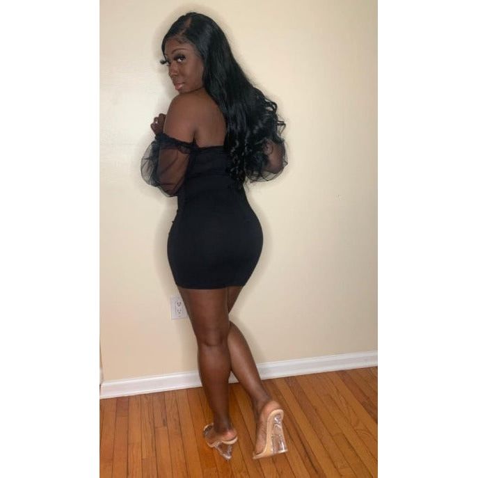 Fall For You Dress - Black